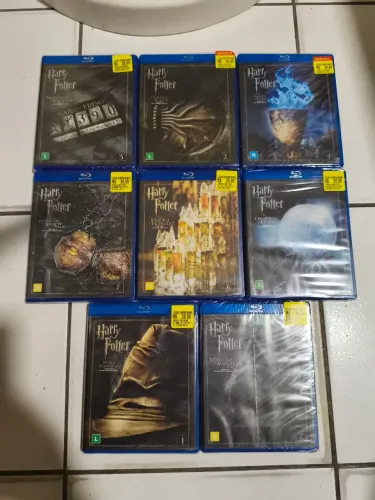 Coleção blu-ray Harry potter LACRADOS!