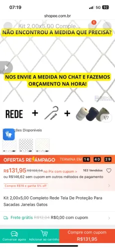 Tela para gatos/crianças