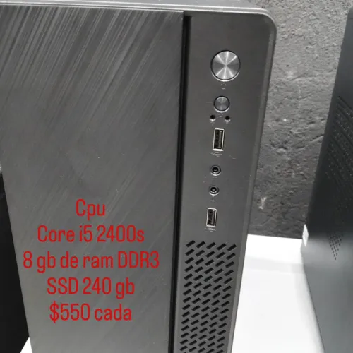 Cpu home office core i5 2400s 8 ram DDR3 SSD 240