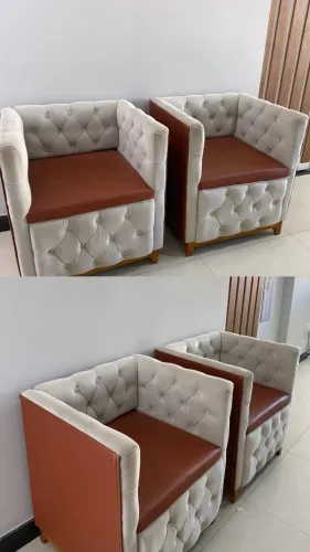 Poltronas unidade 400$ as 4 faço 1.200