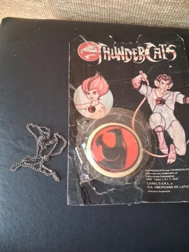 Thundercats Medalhão 1986 Made In Argentina Usado Veja (Usado)