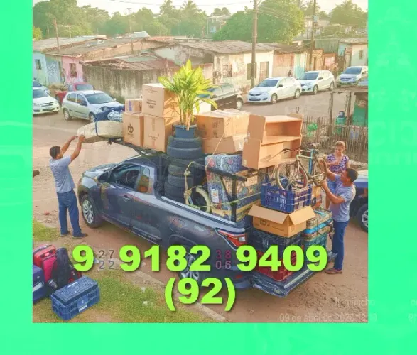 Frete para toda a região com carro aberto, carreto e transporte de cargas rápido