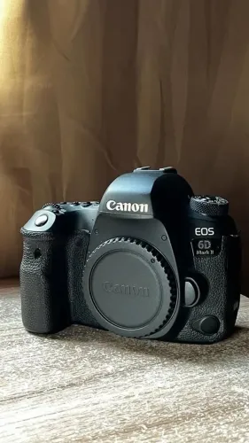 Câmera dslr Canon 6d Mark II
