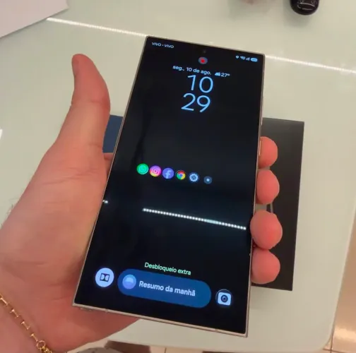 S24 Ultra Titanium 256GB IMPECÁVEL