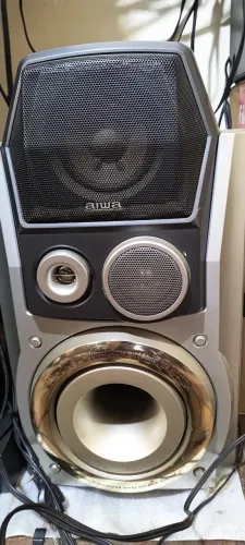 Par de Caixas de Som Aiwa NSX F96