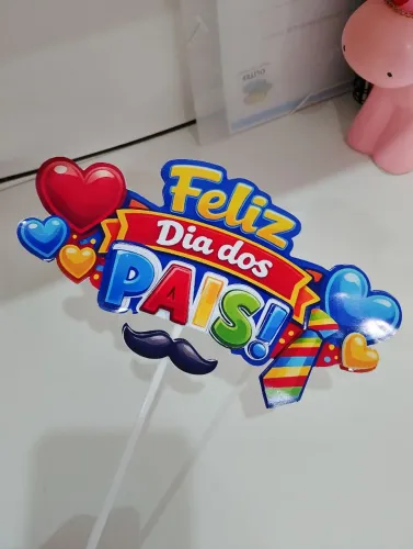 Topo de bolo do dia dos Pais 