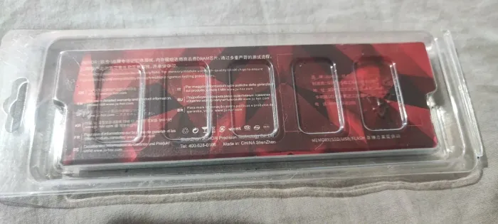 Memória ram ddr4 8g 3000 hz nova