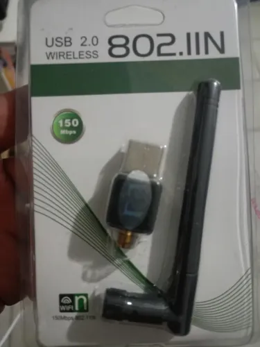 Adaptador Wireless Usb2.0 802.Iin S Fio 1200mbps Receptor PC/TV Notebook/Computador TABLET