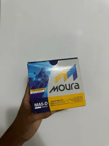 Bateria Moura MA5-D para moto nunca usada