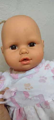 Bebê da estrela olhos castanhos 