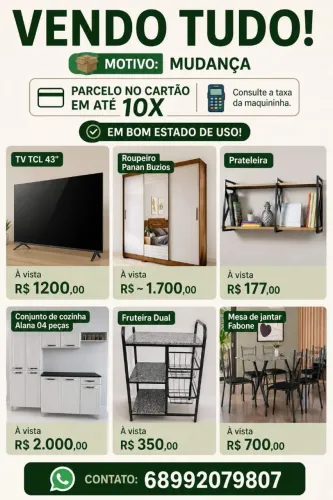 Móveis seminovos