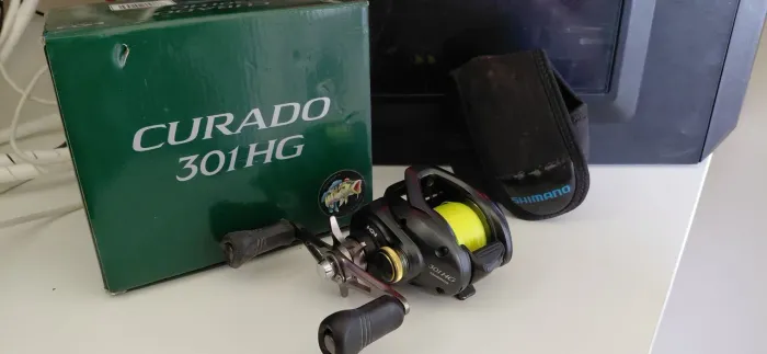 Carretilha Shimano curado 301 HG