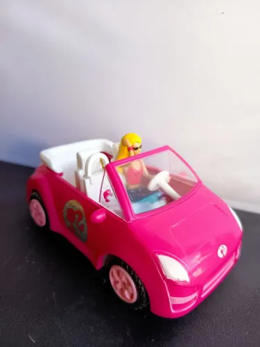 Carro Conversível Barbie Mattel Original 2009 + Boneca - R$ 110