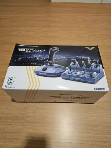 Thrustmaster Airbus Edition TCA - Controle de avião oficial licenciado Airbus