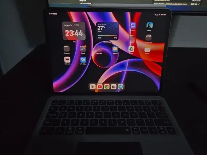 Tablet top de linha Vivopad 3 melhor que galaxy e ipad 256gb e snap 8s gen 3 12,1'