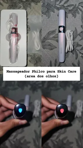 Massageador Philco para Skin Care (area dos olhos)