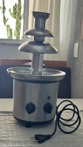 Cascata De Chocolate Profissional Em Inox - Testada E Funcionando 