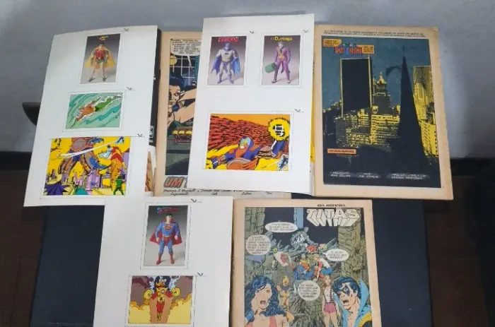 três HQs Batman e Novos titãs anos 80 