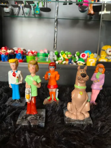 Coleção completa action figures Scooby-Doo