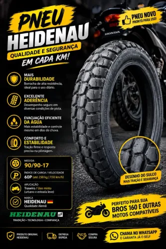 PNEU TRASEIRO, NOVO PARA MOTOS ALTAS , BROSS XRE E OUTRAS