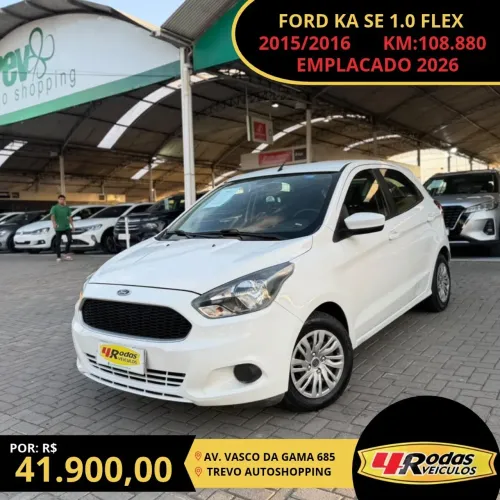 Ford KA 1.0 Se/se Plus Tivct Flex 5P 2016