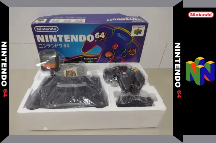 Console Nintendo 64  Na Caixa Com 2 Jogo