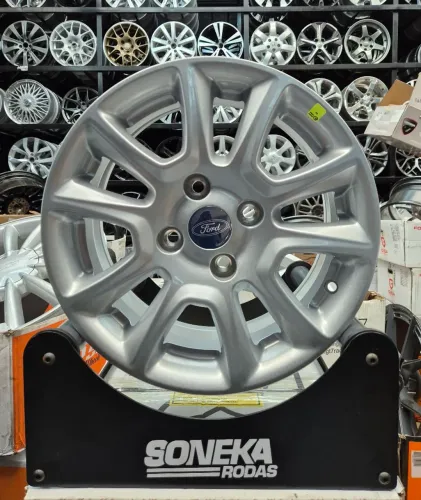 Jogo de rodas Ford ka, fiesta, courrier aro 15 4x108 originais 