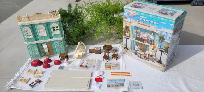 Sylvanian families restaurante delicioso.