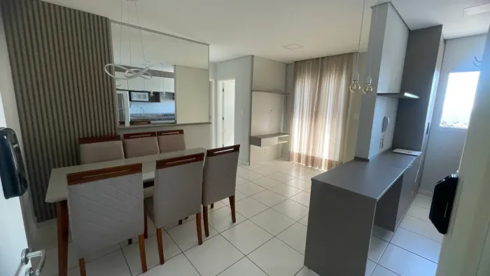 Aluga-se Apto Mobiliado - Resid. Tulipas 2