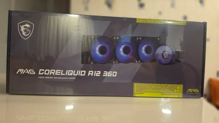 LACRADO - Water Cooler MSI MAG Coreliquid A12, ARGB, 360mm, Intel e AMD