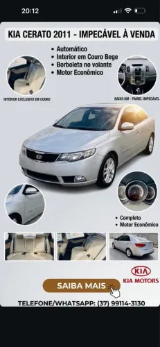 Kia Motors Cerato 1.6 16V Aut. 2011