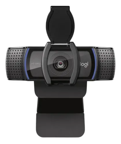 Câmera Webcam Logitech C920e Full Hd 30fps Cor Preto