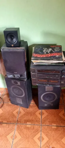 GRADIENTE ROXY RX-41 - RÁDIO FUNCIONA - TOCA-FITA NÃO FUNCIONA + 2 BRINDES PHILIPS
