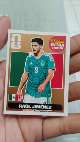 Extra sticker original do Raul Gimenez bronze