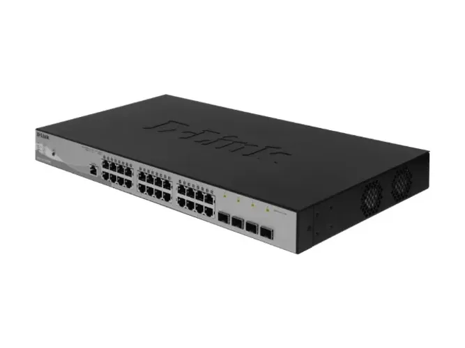 Switch D-link Dgs-1210-28p/me/b2a, Configurável, 25 Portas (Usado)