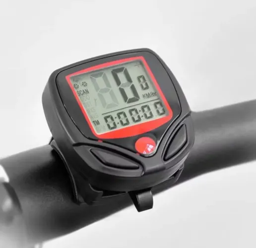 Velocímetro de bicicleta com fio acessórios de bike ciclo computador tela LCD