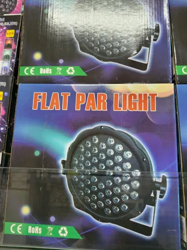 Canhão Refletor Par 54 Leds 4n1 Rgbw Dmx Strobo