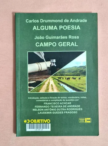 Livro didático Alguma Poesia e Campo Geral