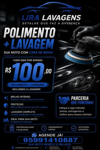 Lira lavagem 