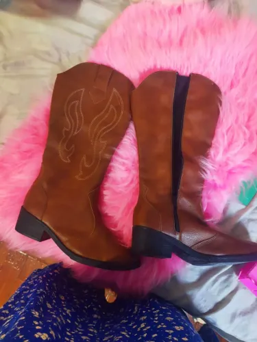 Bota feminina marrom 38/39
