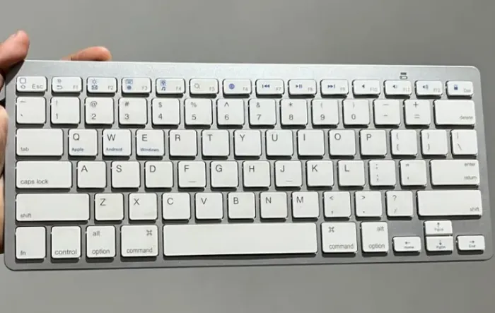 Teclado Bluetooth Universal Sem Fio BK-3001 | Windows, Android, iOS e Mac