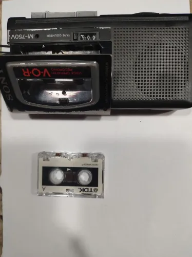 Gravador Microcassetes Sony