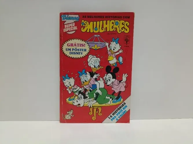 HQ Disney Super Especial As Mulheres nº 4 - Ano de 1990