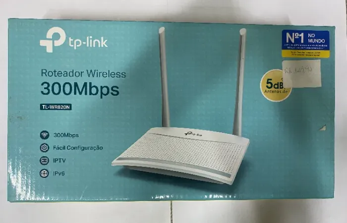 Roteador Tp-link Tl-wr820n V1 Branco Bivolt - Produto Novo
