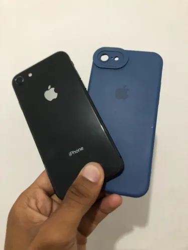iPhone 8 Preto 64GB Bom e Barato Funciona Tudo