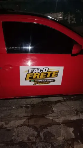 Disponível amanhã o dia inteiro frete 