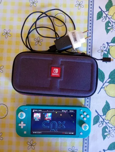 Nintendo switch lite destravado SD 128gb