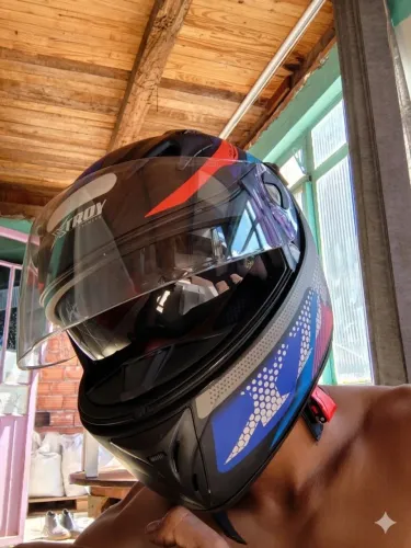 Capacete X-Troy Tamanho 58 - Usado apenas 5 vezes - Novo