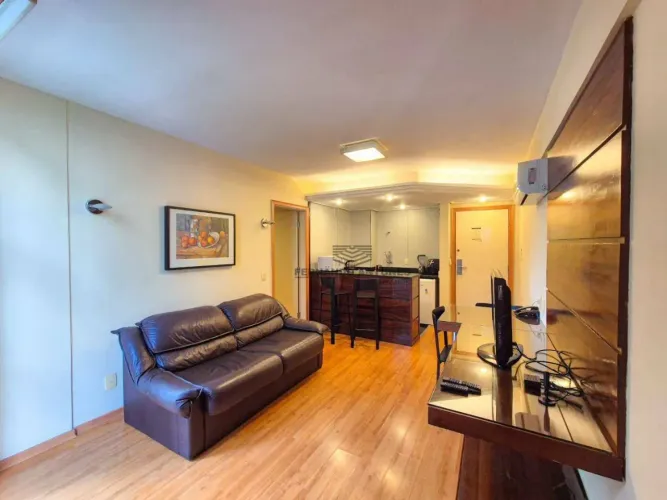 Apartamento com 1 quarto Mobiliado para alugar, 42 m² - Funcionários - Belo Horizonte/MG