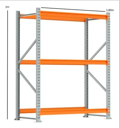 Mini Porta Pallet Inicial Amapá 200x180x60